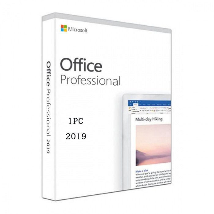 Microsoft Office 2019 Professional 2PC ダウンロード版 プロダクトキー